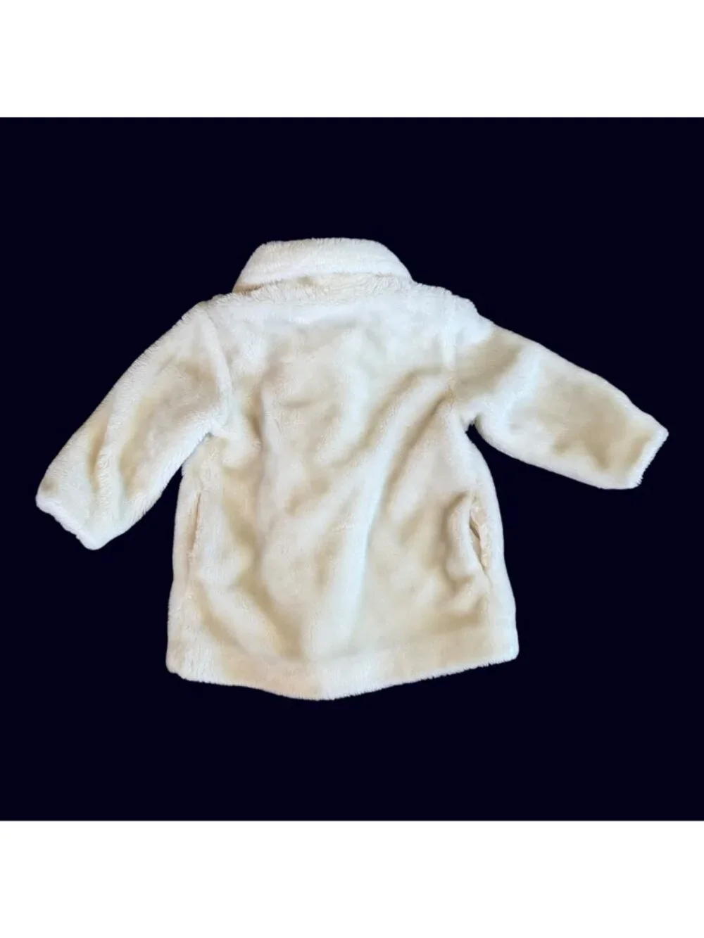 Vintage Weather Tamer White Faux Fur Regal Ethereal Coat 4T